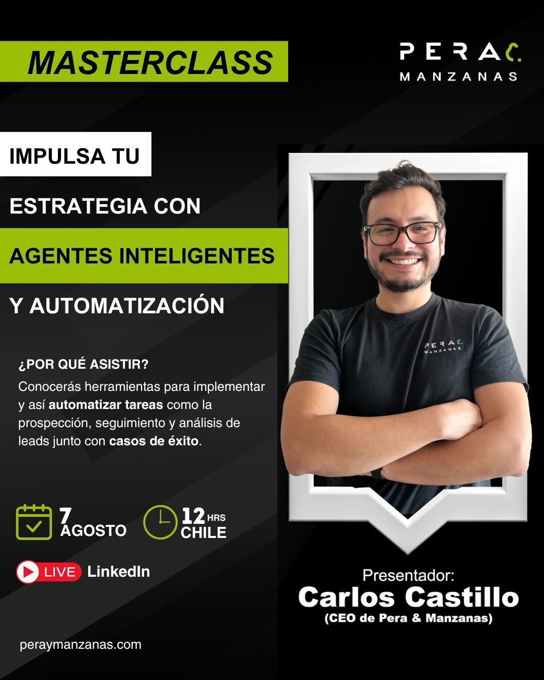 estrategia con agentes inteligentes y automatización