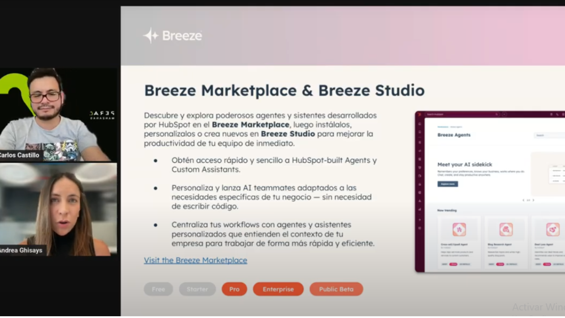 En el webinar informaron a detalle las innovaciones más importantes de HubSpot